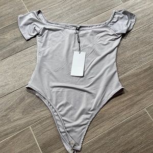 Off the shoulder bodysuit